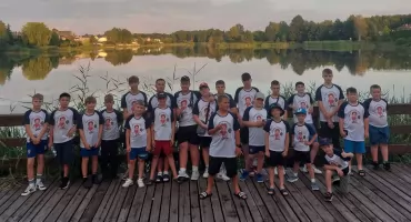 Wakacje chłopców z Winnicy w Rybnie 