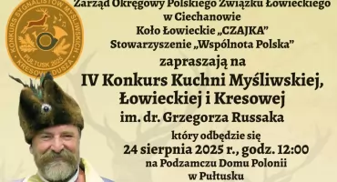 Myśliwskie smaki w pułtuskim zamku