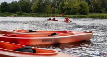 Spływ, Msza Święta i biesiada – wodniacka sobota w Pułtusku