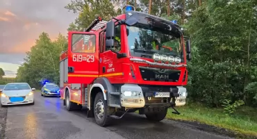 Znów wypadek na drodze Pułtusk - Psary