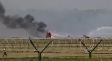 Sprzed chwili! Katastrofa F-16 w Radomiu!