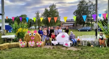 Pokrzywnica gotowa na dożynki!