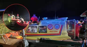 Dramatyczne zgłoszenie postawiło na nogi służby. Finał poszukiwań na Narwi był zaskakujący
