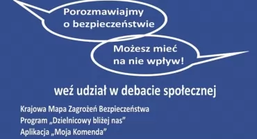 Zaproszenie dla mieszkańców gminy Pokrzywnica na debatę „Porozmawiajmy o bezpieczeństwie”
