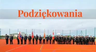 Jubileusz 100-lecia OSP Pękowo – podziękowania dla sponsorów