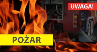 Płonie hala z belami słomy. Groźny pożar w gminie Winnica