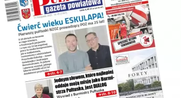 45 numer Pułtuskiej Gazety Powiatowej wyjątkowo od poniedziałku