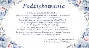 Podziękowania