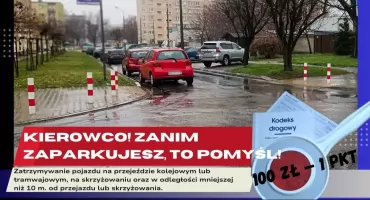 Policja zwiększyła liczbę patroli w miejscach szczególnie narażonych na nieprawidłowe parkowanie