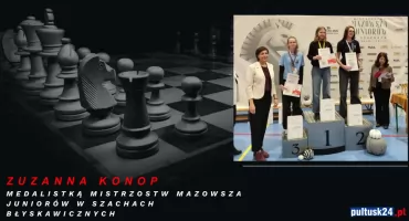 Zuzanna Konop medalistką Mistrzostw Mazowsza