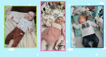 Wójt i Mikołaj powitali najmłodszych mieszkańców 