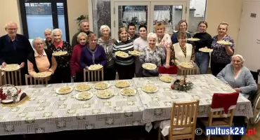 Chłopaki! Nie za grube? - czyli lepienie pierogów w pułtuskim CO-M