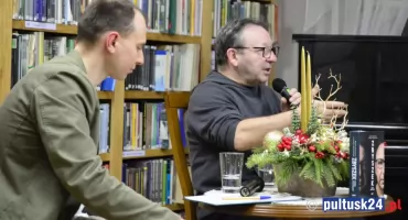 Gościem pułtuskiej biblioteki był Zbigniew Zamachowski!