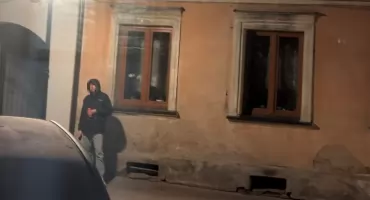 Niebezpieczny mężczyzna na Kotlarskiej  