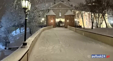 Do Pułtuska idzie zima - prognoza pogody