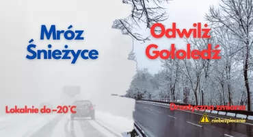 Pogodowy roller coaster: od mrozów i śnieżycy po zdradliwą odwilż 