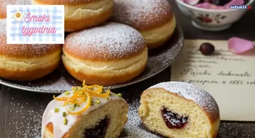 Pączki doskonałe z przepisu z 1885 roku