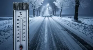 Alert IMGW: Silny mróz w powiecie pułtuskim. Możliwe spadki do -20°C