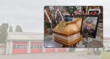 Śp. Komendant Witold Swinarski był inicjatorem budowy obecnej komendy Państwowej Straży Pożarnej w Pułtusku