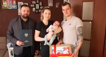 Cześć Tymon! Nowy mieszkaniec Gminy Gzy!