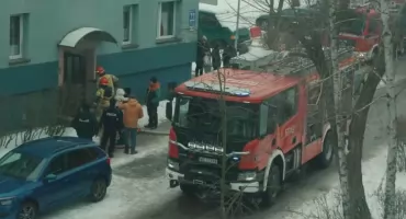 Pożar w bloku na Mickiewicza. Ewakuowano 15 osób!