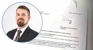 Kolejny radny rezygnuje!