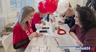 Pułtusk zagrał dla Wojtka z Wielgolasu. Ponad 60 nowych dawców szpiku po niedzielnej akcji