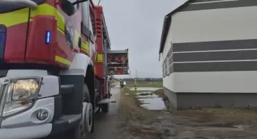 Strażacy w walce z wodą. Tym razem w Mystkówcu-Szczucinie