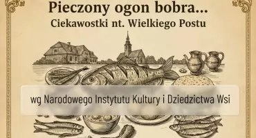 Pieczony ogon bobra...  na Wielki Post! 