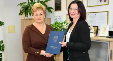 Burmistrz Beata Jóźwiak oficjalnie przedstawia Annę Ignatowicz – II Zastępcę Burmistrza 