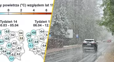 Czy śnieg jeszcze wróci? Najnowsze prognozy do połowy kwietnia 
