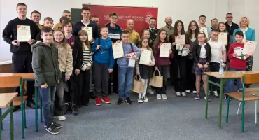 Powiatowy finał turnieju „Młodzież zapobiega pożarom”