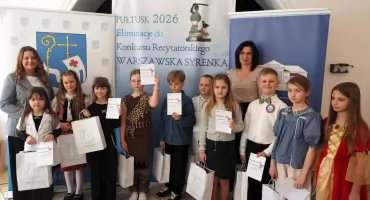 Syrenka nad Narwią - Pułtusk wybrał mistrzów i mistrzynie recytacji