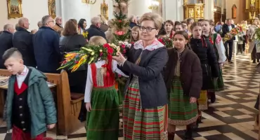 W Pniewie Niedziela Palmowa po kurpiowsku