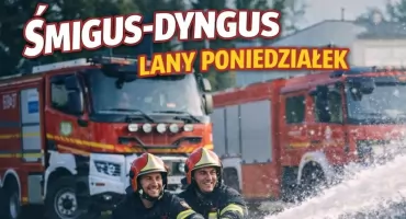Lany Poniedziałek w Pniewie. Strażacy zapraszają na wodne atrakcje!