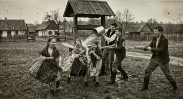 Wszystko jedno – perfumy czy woda kolońska, byle na śmigus zlewać bliźnich