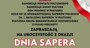 Uroczyste obchody Dnia Sapera. Zaproszenie