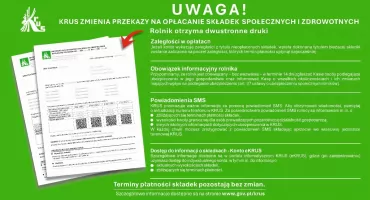 Zmiany w ubezpieczeniu rolników: KRUS wprowadza zbiorczą informację roczną i cyfryzację rozliczeń