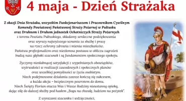 Dzień Strażaka - życzenia 