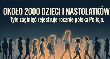 #zaginioneNIEzapomniane - Rocznie w Polsce odnotowuje się około 2000 zaginięć dzieci i nastolatków