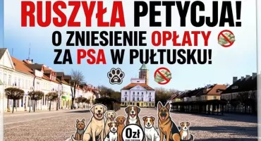 Ruszyła petycja o zniesienie opłaty za psa w Pułtusku!