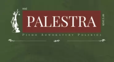 Mecenas Sławomir Kazimierczak publikuje w ogólnopolskiej Palestrze