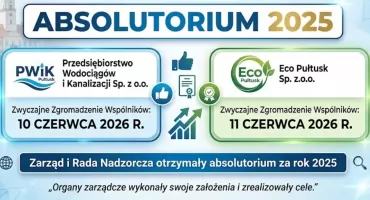 PWiK i Eco Pułtusk  - jest absolutorium