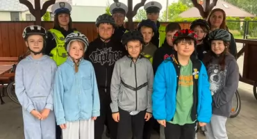 Uczniowie z Płocochowa zdobyli karty rowerowe