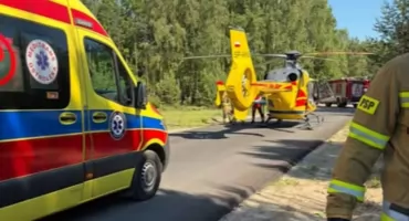 Krok od tragedii w żwirowni pod Wyszkowem. 32-latek w ciężkim stanie
