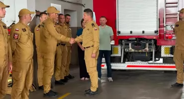 Nowy oficer zasila szeregi pułtuskich strażaków