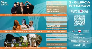  Trzy dni pełne muzyki, sportu i chilloutu. Nadchodzi Bug Nature Festival w Wyszkowie!