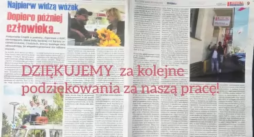Są podróże, których nie da się zamknąć w liczbach... dziękujemy za kolejne podziękowania za naszą pracę!