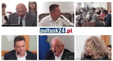 Ostry zakręt w prawo. Pułtuscy radni chwalą miniony rok i krytykują obecny rząd na sesji absolutoryjnej