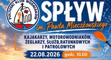 Pułtuski Klub Wodniaków zaprasza na Spływ im. Pawła Mieczkowskiego